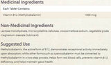 B12 metilkobalamin 1000 mcg - 210 Sublinglual tablete