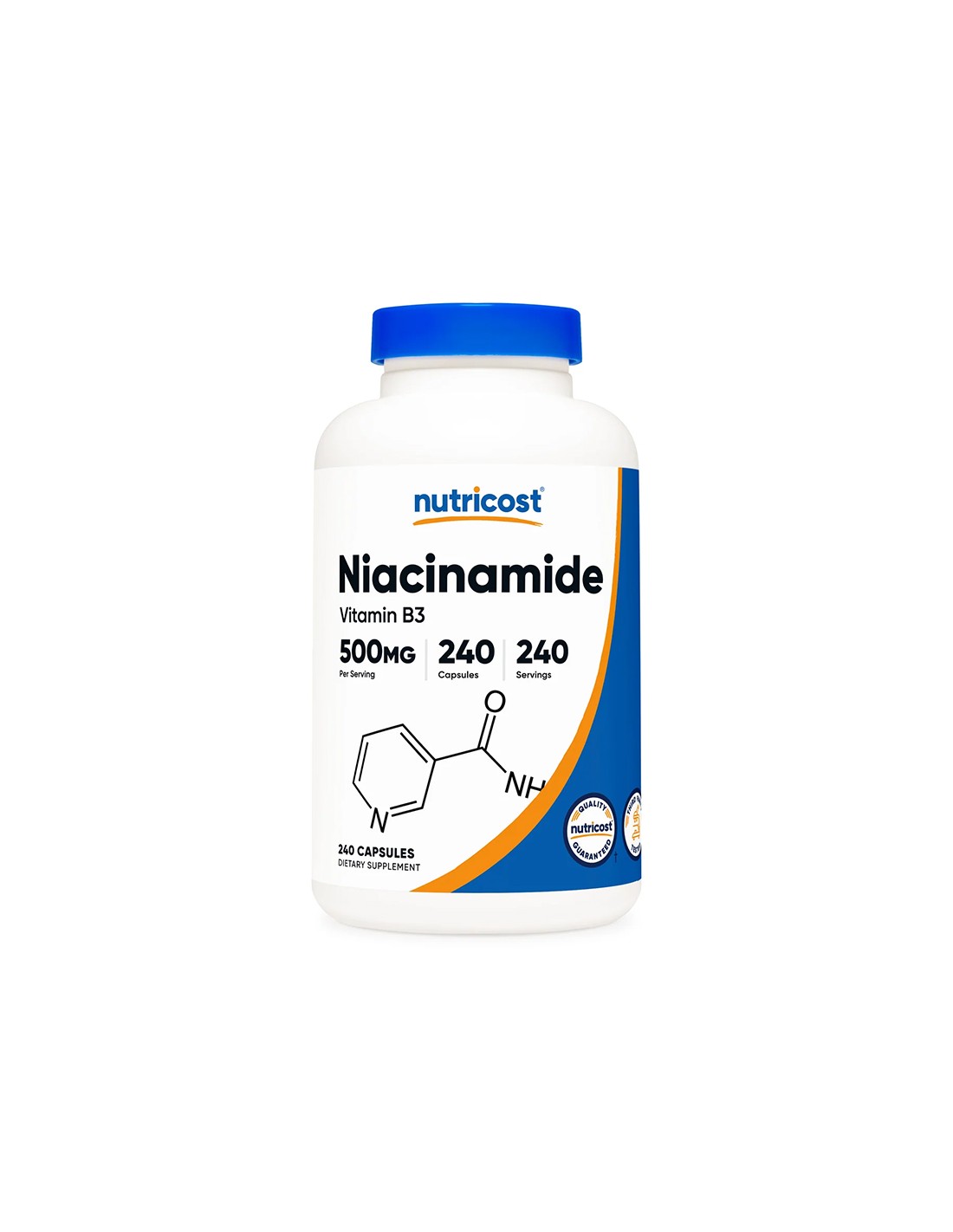 Kardiovaskularni in živčni sistem - niacinamid (vitamin B3), 240 kapsul