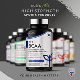 BCAA (2:1:1) z vitaminoma B6 in B12 - 180 Vcaps. <tc>Nutravita</tc>