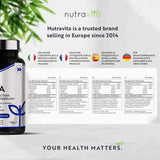 BCAA (2:1:1) z vitaminoma B6 in B12 - 180 Vcaps. <tc>Nutravita</tc>