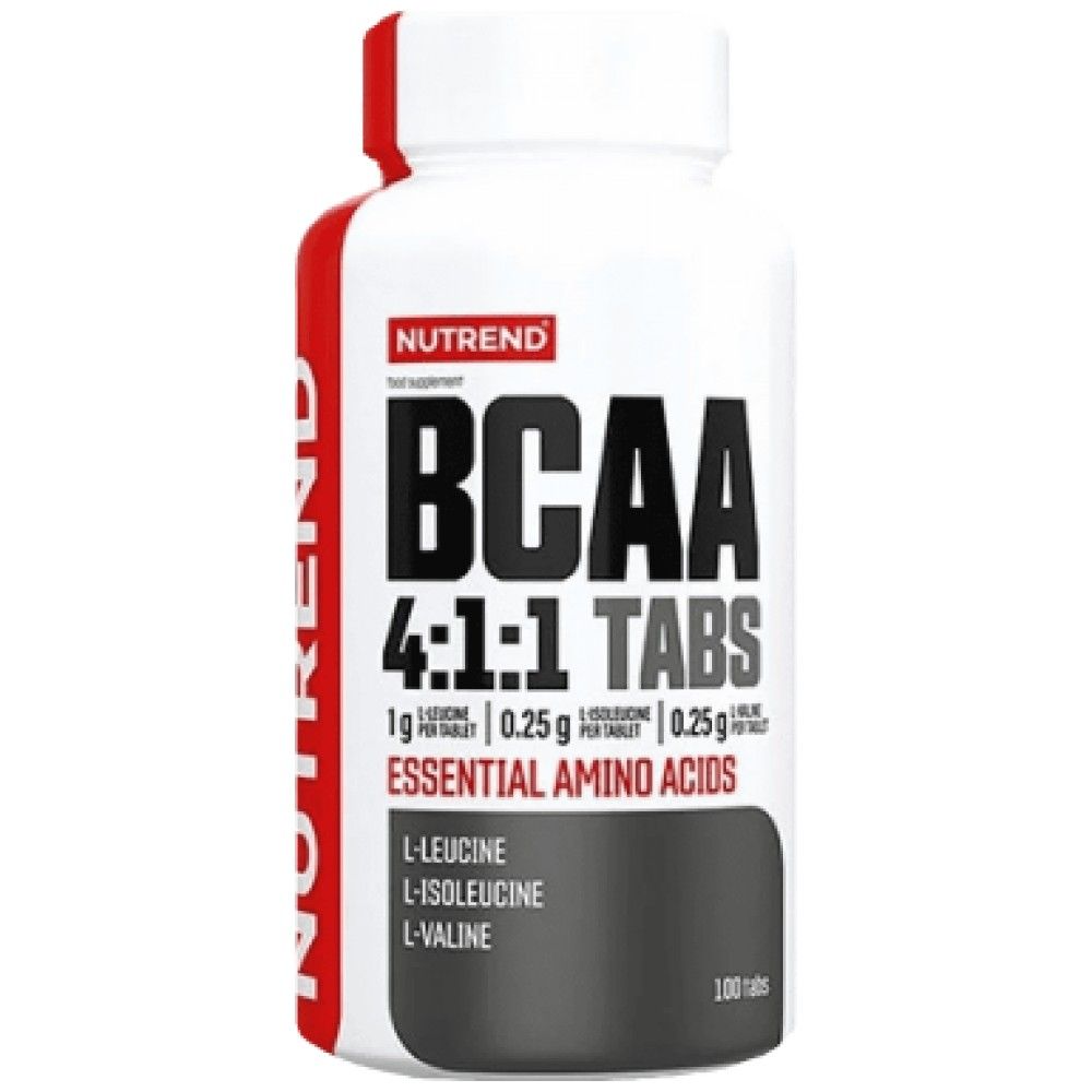 BCAA 4: 1: 1 zavihek - 100 tablet