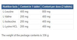 BCAA 4000 Močna formula - 240 tablet