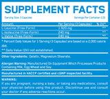 BCAA 8: 1: 1 800mg / 400 Caps.