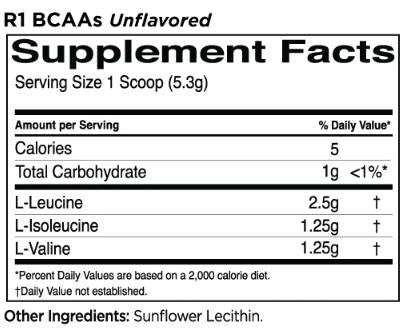 Bcaas neupravičeno | 100% mikronizirana formula 2: 1: 1 BCAA - 318 gramov