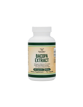 Bacopa extract/ Bacopa monieri, 450 mg, 90 Double Wood capsules - Nutra Best Europe