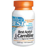 Najboljše acetil-L-karnitin 500 mg-60 kapsul