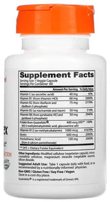 Najboljši popolnoma aktiven B kompleks | s quatrefolic® - 60 kapsul