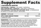 Jabolčni kis 500 mg - 90 kapsul