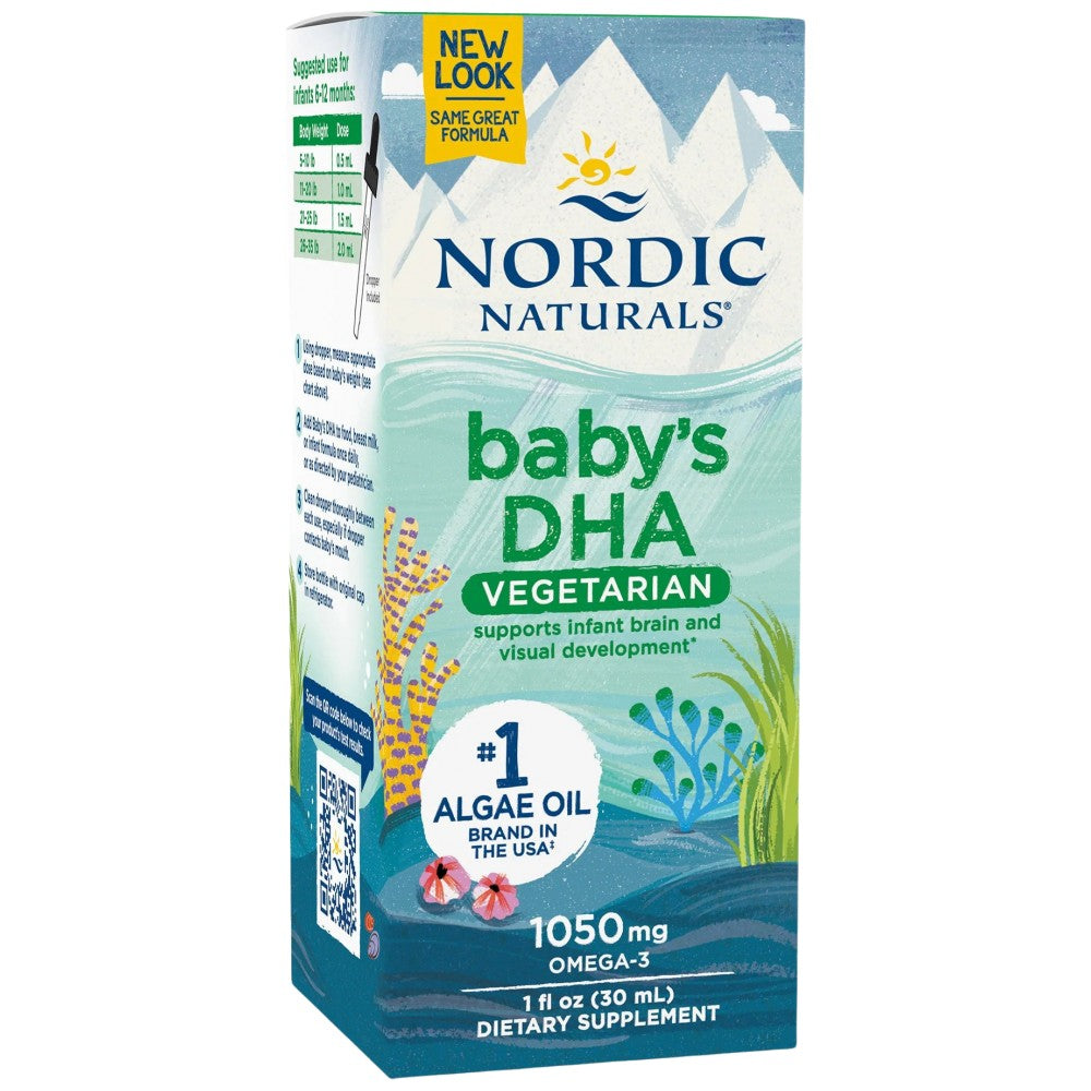Otroški DHA | 1050mg omega -3 vegetarijanec - 30 ml