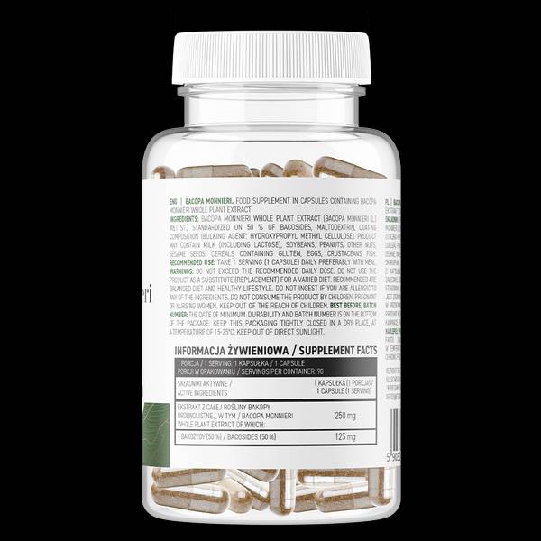 Bacopa Monnieri / Vege 90 kapsule