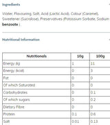 Kavni sirup iz barista Zero Caloririe | Medenjaka 1000 ml