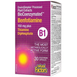 Benfotiamine 150 mg | Biocoenzimated ™ - 30 kapsul