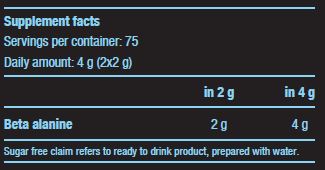 Beta alanin prah - 0,300 kg