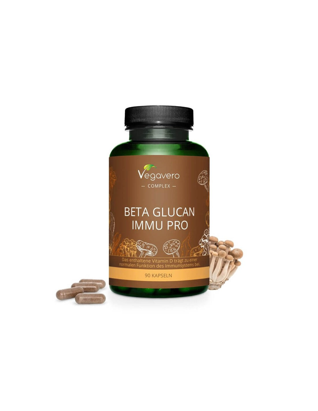 Beta Glucan Immu Pro, 90 kapsul, 100% vegansko <tc>Vegavero</tc>