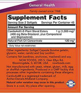 Beta -sitosterol rastlinski steroli - 180 softgelov