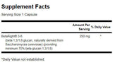 Betaright beta glucans 250 mg - 60 kapsul