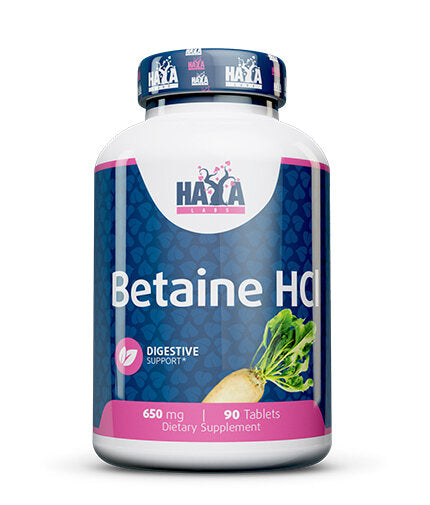 Betaine HCl 650mg / 90 zavihkov.