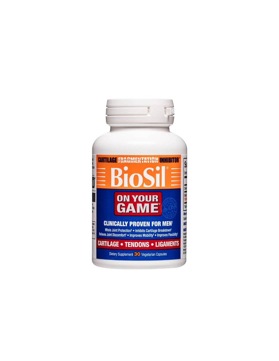 BioSil On Your Game, 30 kapsul <tc>Natural Factors</tc>