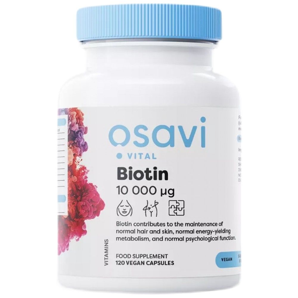 Biotin 10.000 mcg - 120 kapsul