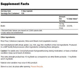 Biotin 10000 mcg / dodatna trdnost - 120 kapsul