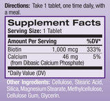 Biotin 1000mcg. / 100 zavihkov.