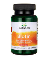 Biotin 5000 mcg - 100 kapsul