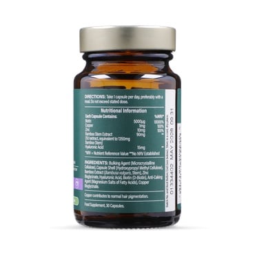 Biotinski lasni kompleks (Biotin las Complex) 30 kapsul Holland & Barrett