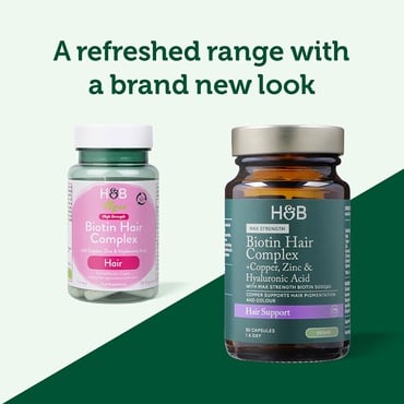 Biotinski lasni kompleks (Biotin las Complex) 30 kapsul Holland & Barrett