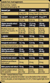 Črna črta / anabolični test - 90 tablet