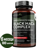 Kompleks korenine črne mace 5000 mg /180 kapsul, 180 dni/ <tc>Nutravita</tc>