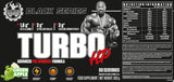 Črna serija | Turbo HP Napredna formula pred vadbo - 300 gramov