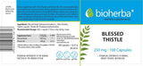 Blagoslovljen Thistle 250 mg - 100 kapsul