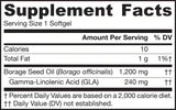Borage (GLA) 1200 mg - 120 gel kapsul