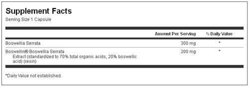 Boswellia 200 mg 30 kapsul
