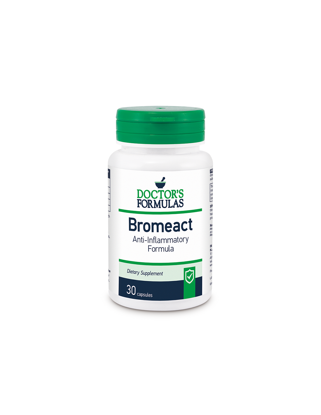 Protivnetna - Bromelain, Boswellia, Rumena občina - Bromeact, 30 Kapsule Doktorjeve formule