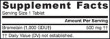 Bromelain 1000 GDU - 60 tablet