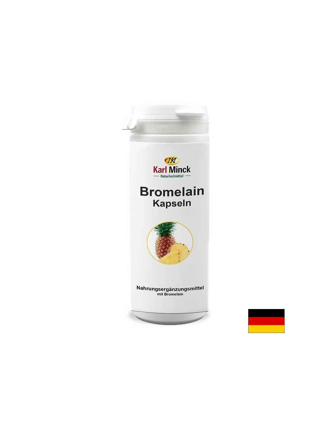 Bromelain - Bromelain 400 mg, 100 kapsul <tc>Karl Minck</tc>