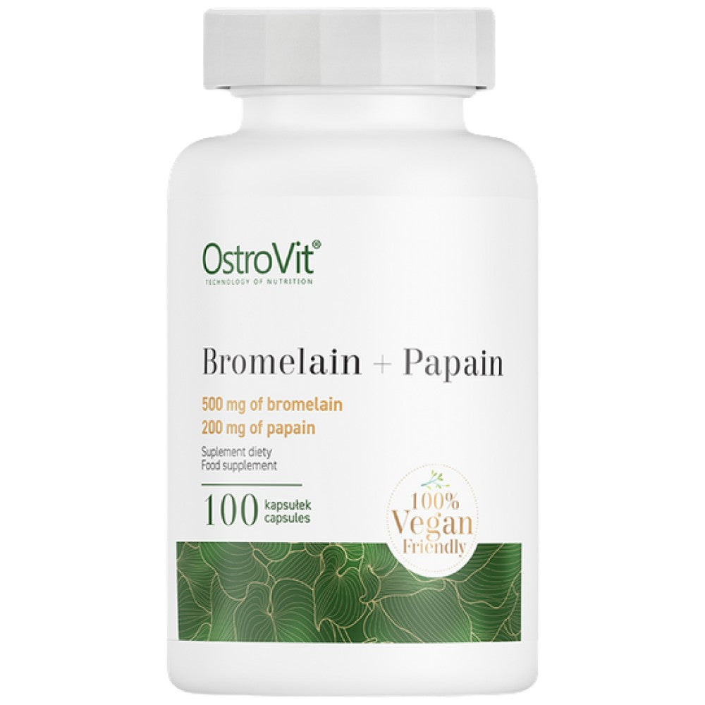 Bromelain + papain encimi 100 kapsul