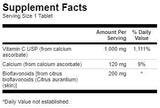 Pufrani vitamin C z bioflavonoidi 1000 mg 250 tablet