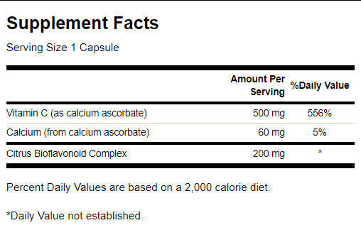 Pufrani vitamin C z bioflavonoidi 500 mg - 100 kapsul