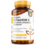 Vitamin C 1000 mg z bioflavonoidi in šipkom 180 <tc>Nutravita</tc> tablete