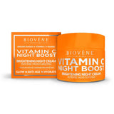 Nočna krema za vitamin C z učinkom proti staranju za obnovo 50 ml