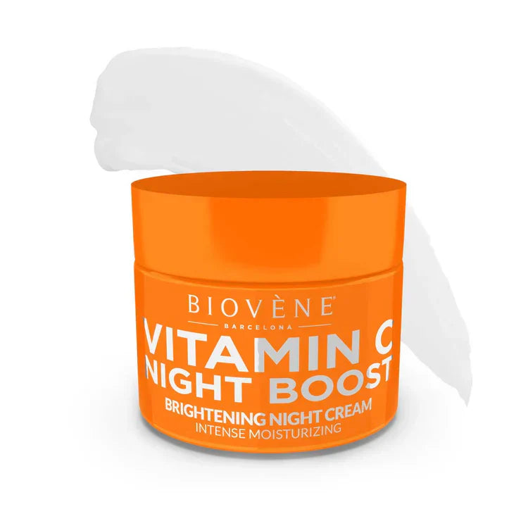 Nočna krema za vitamin C z učinkom proti staranju za obnovo 50 ml