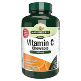 Vitamin C z vrtnimi boki, bioflavonoidi in acerola (vitamin c žvečilni) 500mg 100 žvečilnih tablet Naturesaid