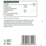 Vitamin C z vrtnimi boki, bioflavonoidi in acerola (vitamin c žvečilni) 500mg 100 žvečilnih tablet Naturesaid