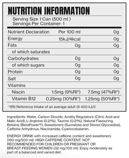 C4 Eksplozivna energetska pijača / 500 ml