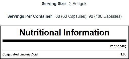 CLA 1000 mg - 60 softgelov