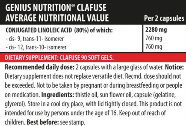 Cla -fuse - 90 gel kapsul