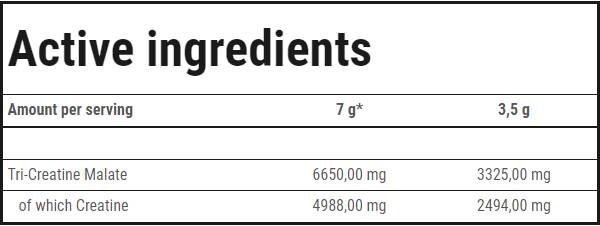 CM3 v prahu | Tri -kreatin malate - 500 gramov