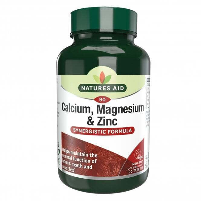 Kalcij, magnezij in cink (kalcij, magnezij + cink) 90 tablet Natursaid